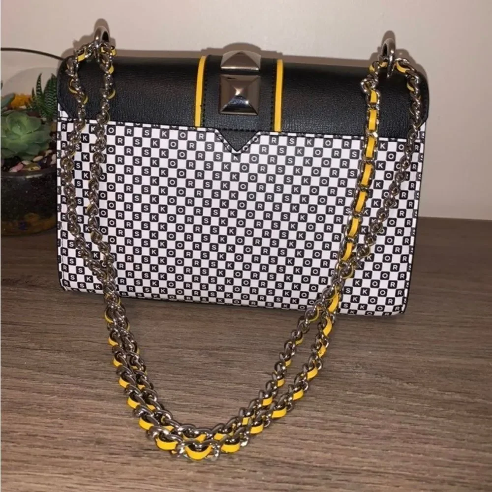 NWT MK New York City Rose Medium Flap Should - Picture 5 of 11